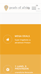 Mobile Screenshot of pearlsofafrica.de